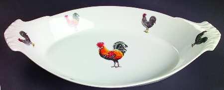 Rooster 13" Augratin