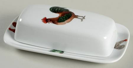 Rooster 1/4 Lb Covered Butter