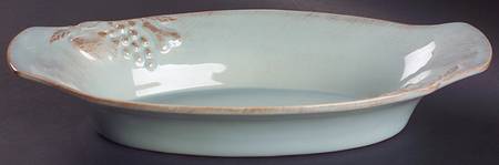 Madeira Harvest (Robin's Egg Blue) 12" Augratin