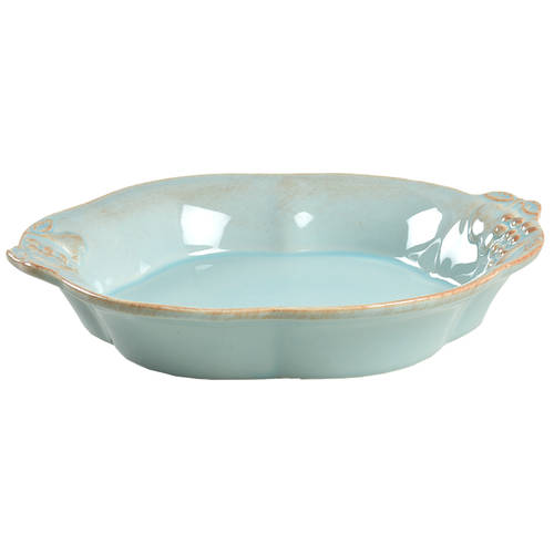 Madeira Harvest (Robin's Egg Blue) 9" Individual Pasta Bowl