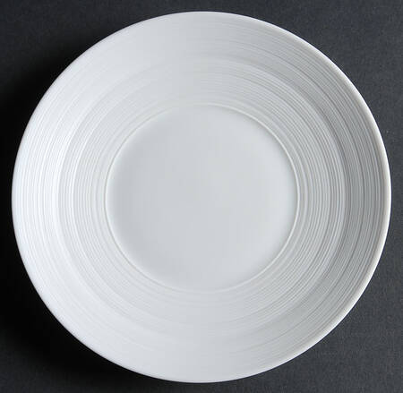 Hemisphere White Bread & Butter Plate