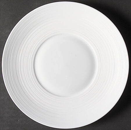 Hemisphere White Salad/Dessert Plate