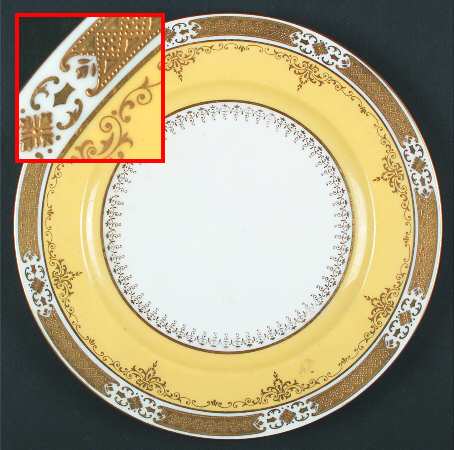 Z5208 Yellow by Coalport