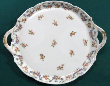 CMT70 Handled Cake Plate