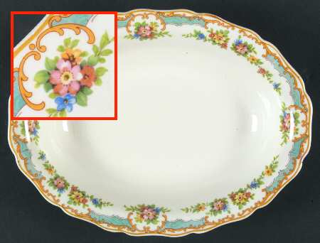 2737 9" Oval Vegetable Bowl