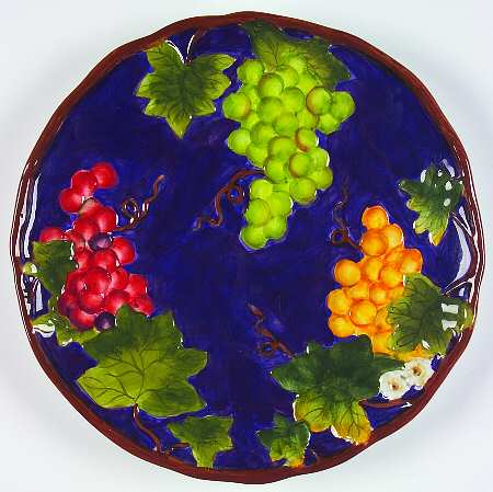 Vineyard Dinner Plate