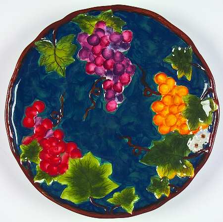 Vineyard Dinner Plate