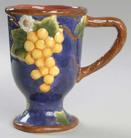 Vineyard Pedestal Mug