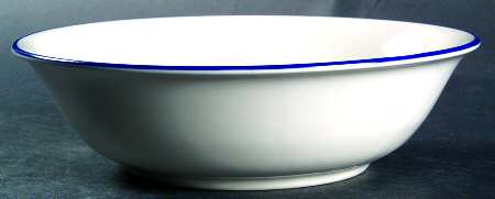 Concentrics Blue Coupe Cereal Bowl