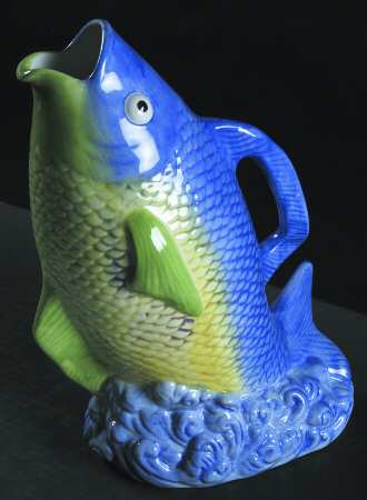 Provence Fish Figural Pitcher