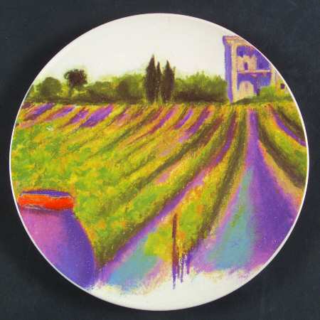Provence French Country Salad/Dessert Plate