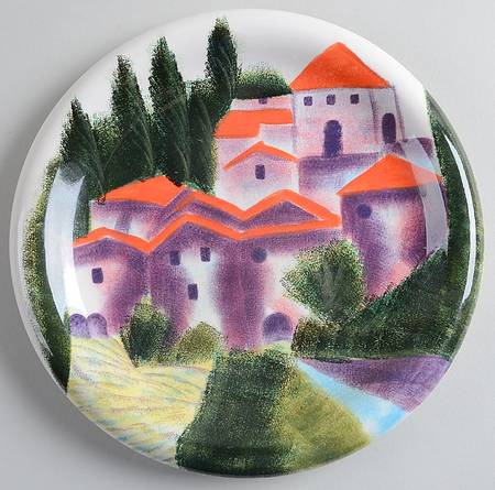 Provence French Country Salad/Dessert Plate