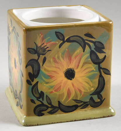 Sunflower (Scalloped Edge) Large Canister No Lid
