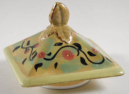 Sunflower (Scalloped Edge) Lid for Large Canister