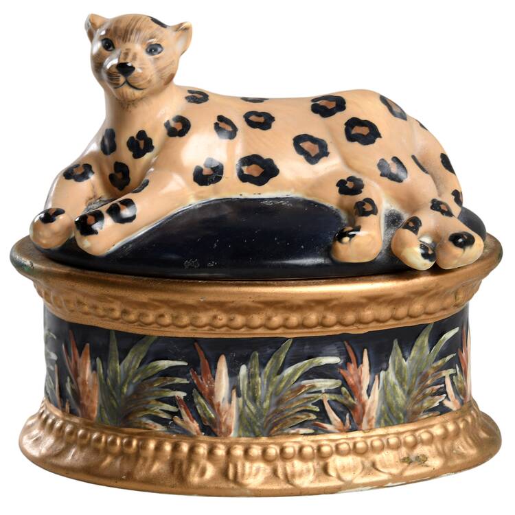 Safari 7" Oval Box & Lid