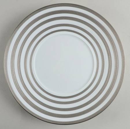 Raye Platine (Platinum) Dinner Plate
