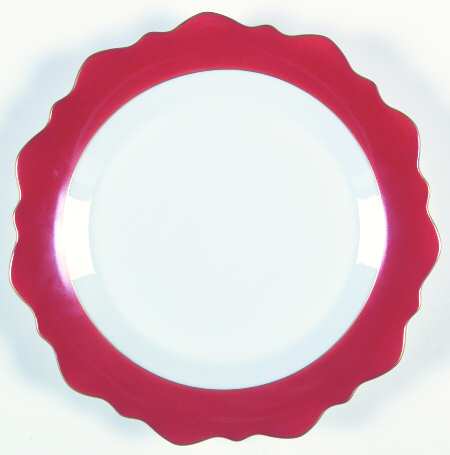 Samoa Rust (Feuille) Salad/Dessert Plate