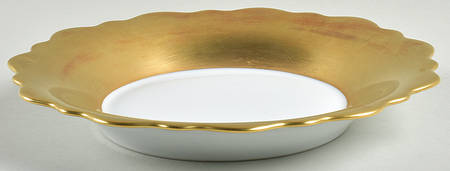 Samoa Gold (All Gold Rim) Rim Soup Bowl