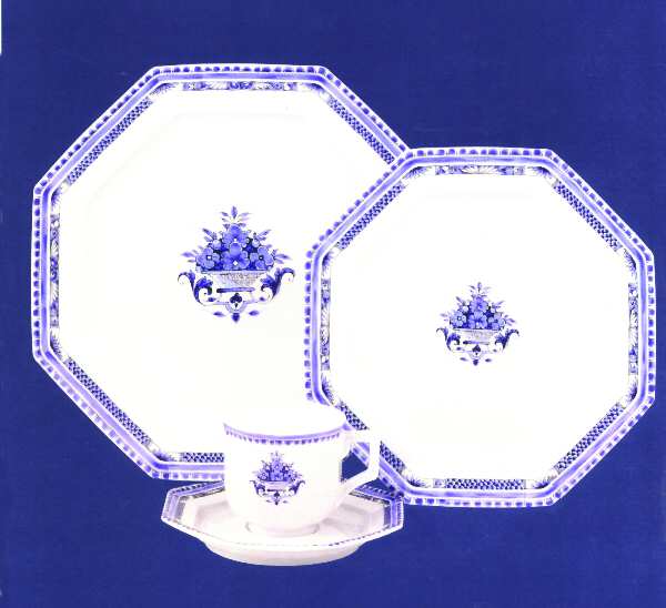 Panier Bleu (Lotus) by Jean Louis Coquet