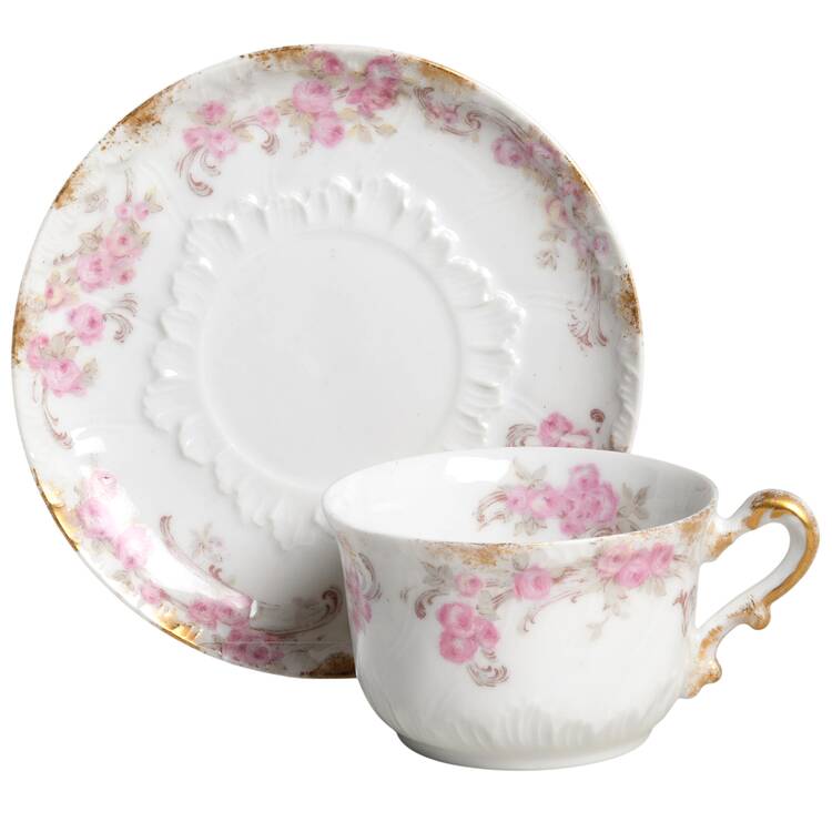 CHF895 Flat Cup & Saucer Set