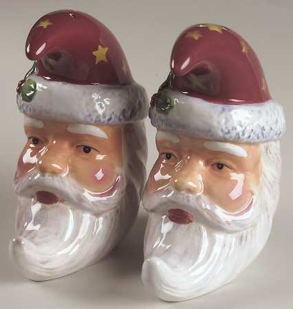 Celestial Santa Figural Salt & Pepper Set