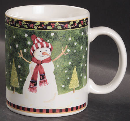 Antique Christmas Mug