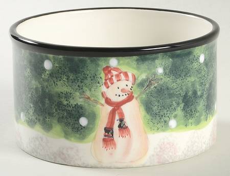 Antique Christmas Wine Cooler