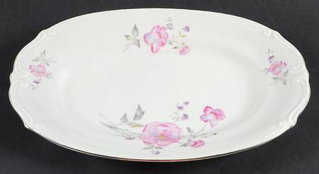 Theresa 12" Oval Serving Platter