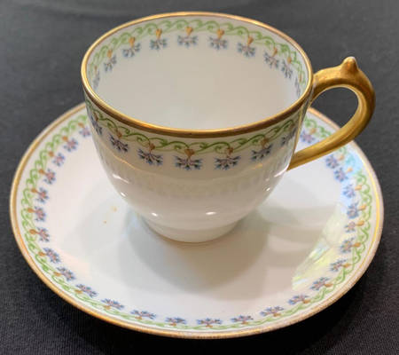 CHF922 Flat Demitasse Cup & Saucer Set