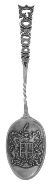 England Souvenir Spoons(Sterling) Demitasse Spoon
