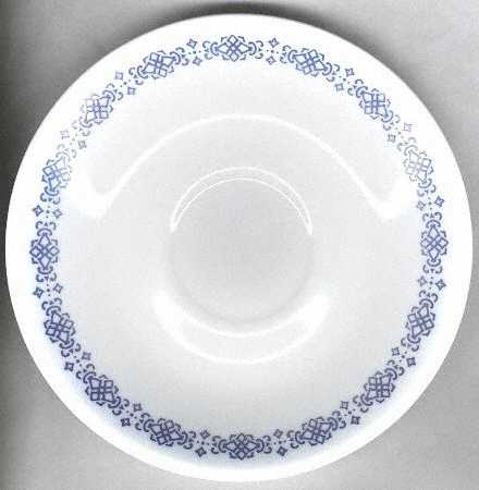 Blue Macrame Saucer
