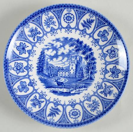 English Heritage Blue Saucer