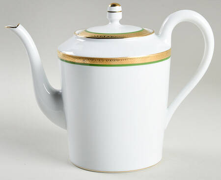 Malmaison Green Coffee Pot & Lid