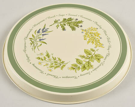 Thymeless Herbs (Corelle) 8" Steel Individual Stove Cover