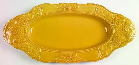 Cuisineware Gold 22" Fish Platter