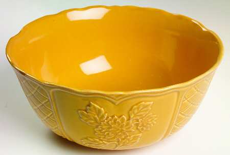 Cuisineware Gold 10" Round Vegetable Bowl