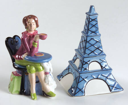Girlfriends Figural Salt & Pepper Set