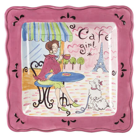 Girlfriends 12" Square Serving Platter