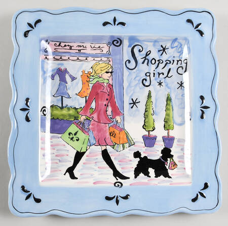 Girlfriends Dinner Plate