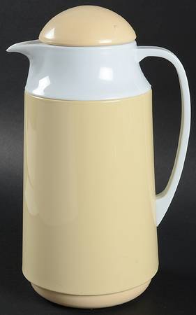 Sandstone (Corelle) Plastic Thermos/Carafe & Lid