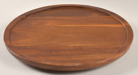 Whiteware Basics (Smooth) Wood Lazy Susan Base