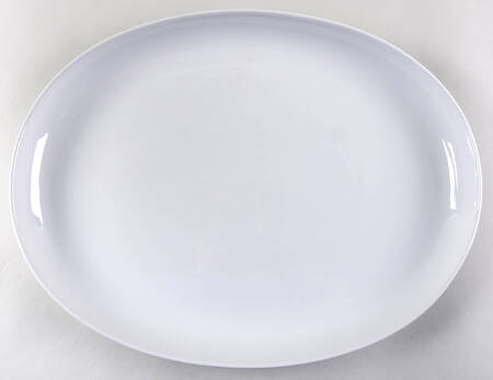 Whiteware Basics (Smooth) 16" Oval Serving Platter