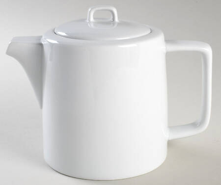 Whiteware Basics (Smooth) Teapot & Lid