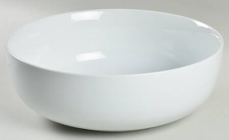 Whiteware Basics (Smooth) 11" Large Salad Serving Bowl