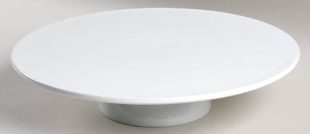 Whiteware Basics (Smooth) 11" Diameter Pedestal Cake Stand