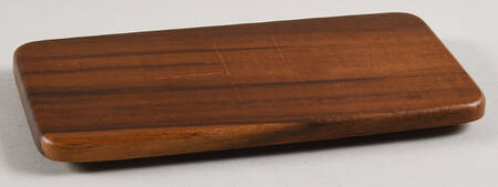Whiteware Basics (Smooth) Wood Lid for 1/4 Lb Butter