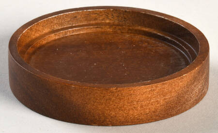 Whiteware Basics (Smooth) Wood Tray for Salt & Pepper Set