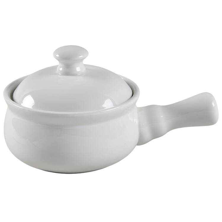 Whiteware Basics (Smooth) Covered Onion Soup