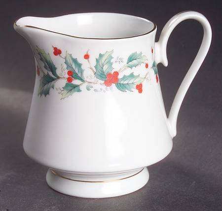 Noel (Black Lettering Backstamp) Creamer