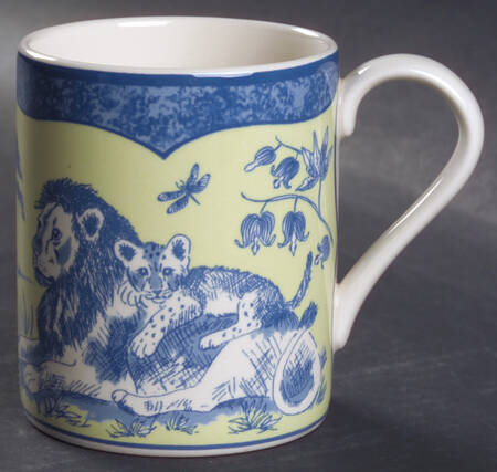 African Inspirations Blue and Green Mug